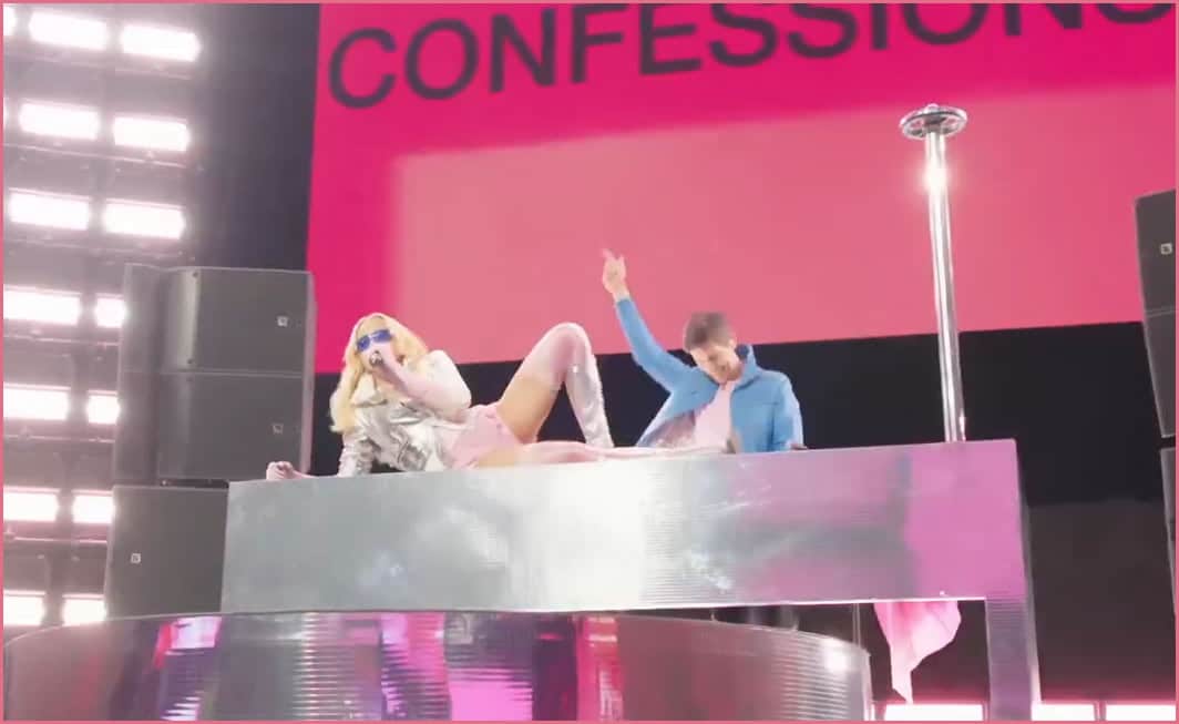 Madonna Time Square Takeover